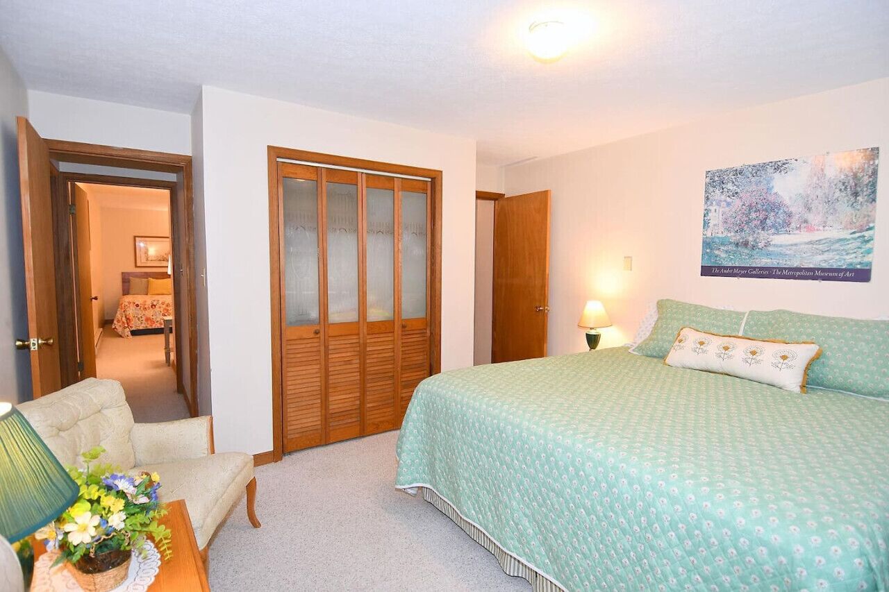5 chambres, bureau, Wi-Fi gratuit, draps fournis