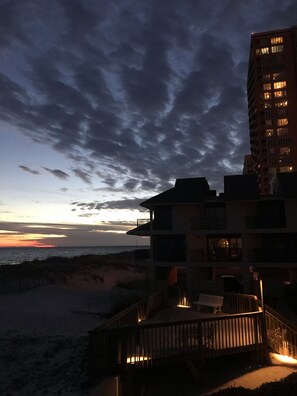 Property grounds - Townhouse On The Beach! Not A High Rise! Quiet Family complex!  Great location  (Gulf Shores)