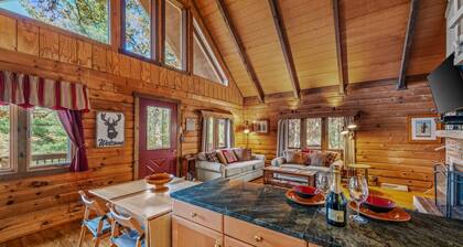 The Outlook - fireplace, view, pets, wifi, fire pit, foosball, deck