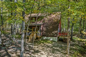 Exterior - Cozy - wifi, wood stove, deck, screen porch, pool access, hiking, king (Berkeley Springs)