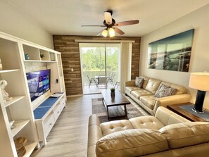 Smart TV, DVD player, ping pong