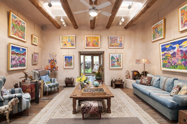 Interior - Spacious, Sunlit Adobe Casita #6 / B&B in the Heart of Historic Taos! (Taos)