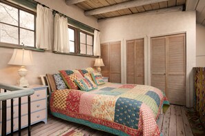 2 bedrooms, desk, iron/ironing board, travel cot - Spacious, Sunlit Adobe Casita #6 / B&B in the Heart of Historic Taos! (Taos)