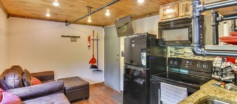 Sleep in a caboose on a 65 acre buffalo ranch!