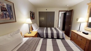 2 多间卧室、WiFi、床单