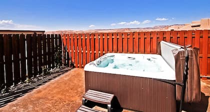 DW6 | Jacuzzi privado, baño en suite para cada habitación, cerca de Arches Park.