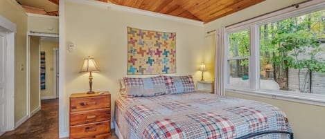 2 habitaciones, escritorio, wifi gratis y ropa de cama