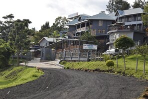 Overnatningsstedets facade