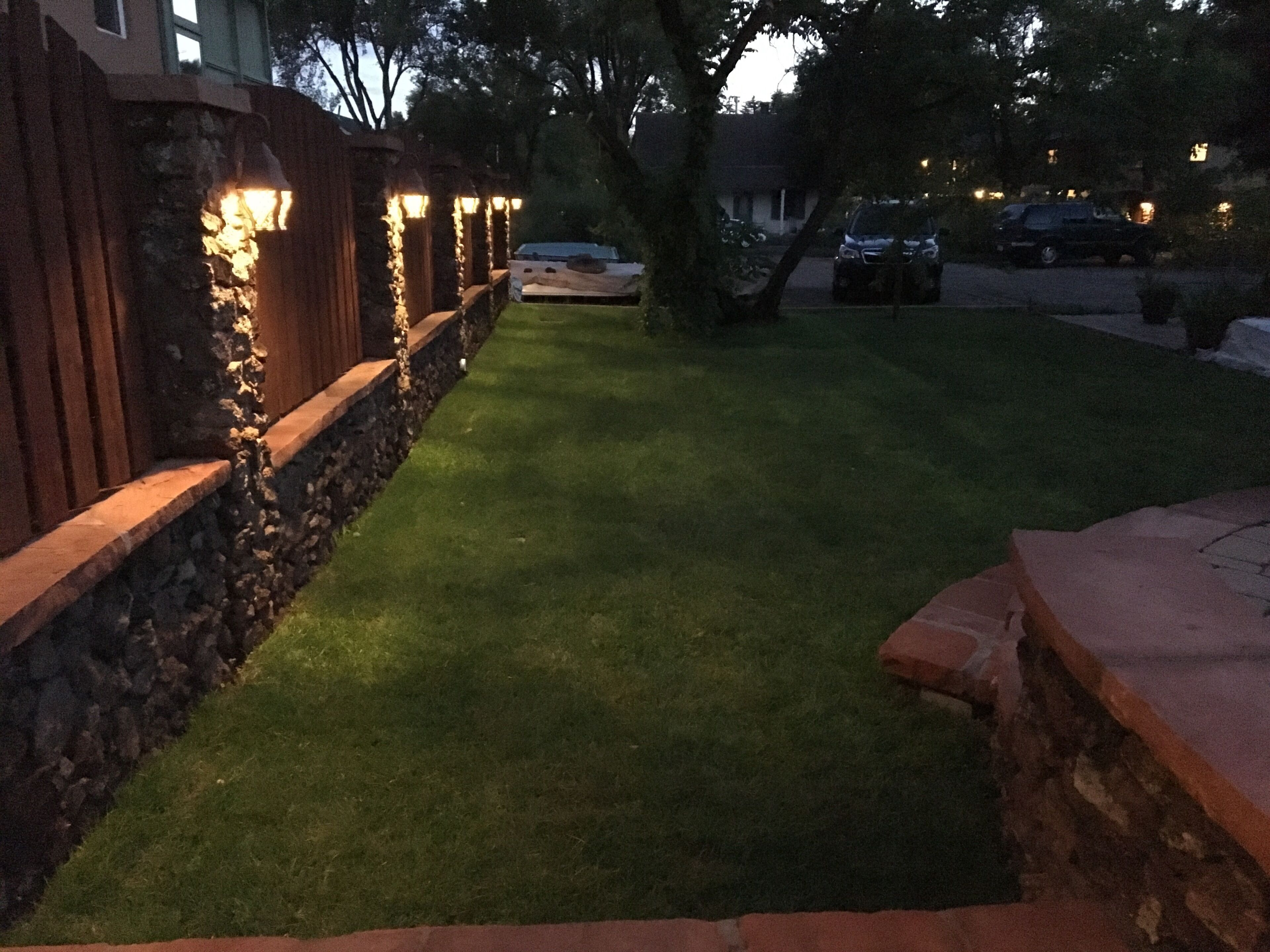 Overnattingsstedets uteområder