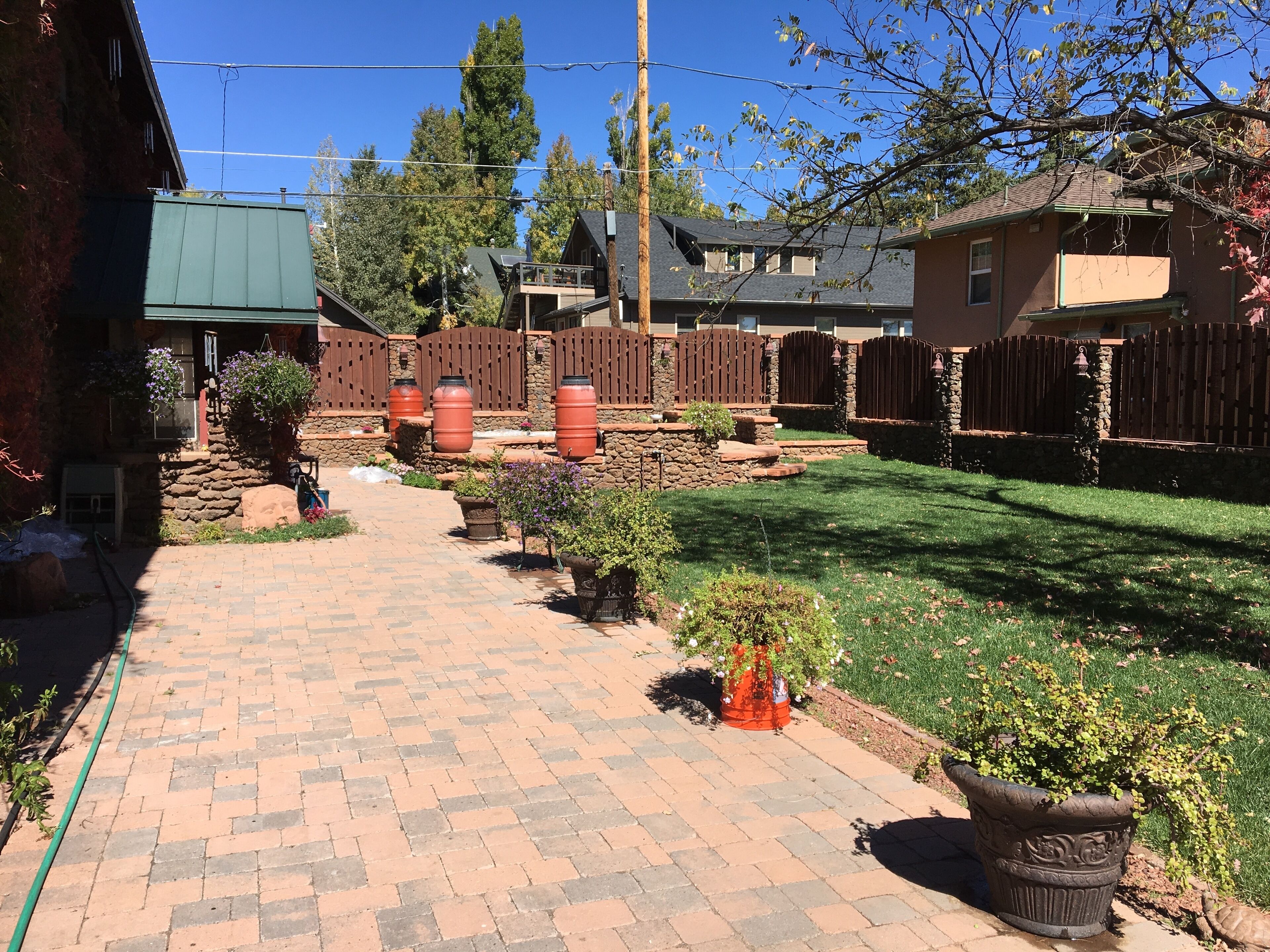 Enceinte de l’hébergement