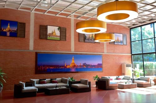 Lobby sitting area