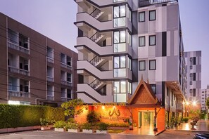 Fassade der Unterkunft