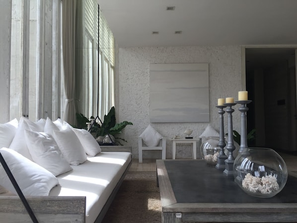 Lobby sitting area