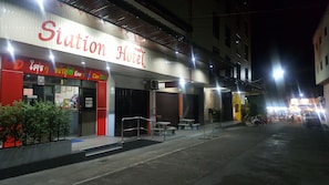 Front of property - evening/night - Station Hotel (Trang)