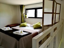 Desk, free cribs/infant beds