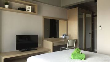 1 quarto, escrivaninha, cortinas blackout, Wi-Fi de cortesia