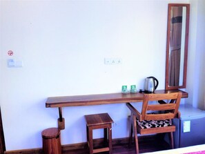 Family Room, 1 Bedroom, Garden View | In-room safe, individually decorated, individually furnished, desk - Kyaw Myanmar Hotel (Ngapali)