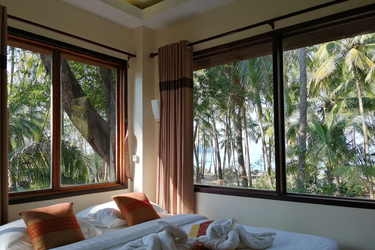 Family Room, 1 Bedroom, Partial Sea View | Beach/ocean view
