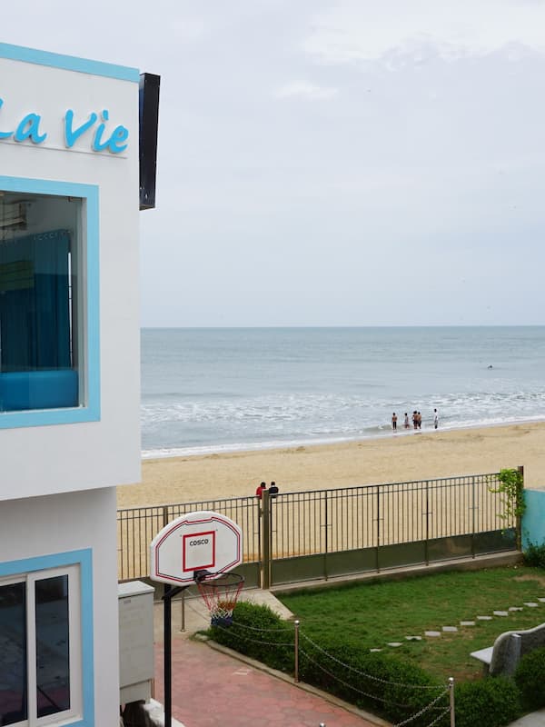 Vue sur la plage/l’océan