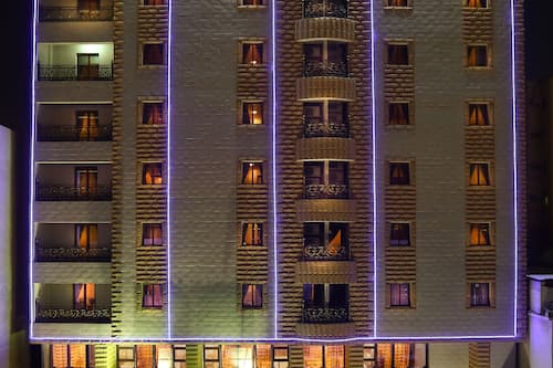 Front of property – evening/night