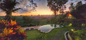 Deluxe Double or Twin Room | View from room - Prashanti Ubud (Ubud)