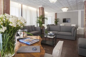 Lobby sitting area