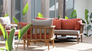 Terrace/patio - Kleopatra Dreams Beach Hotel (Alanya)