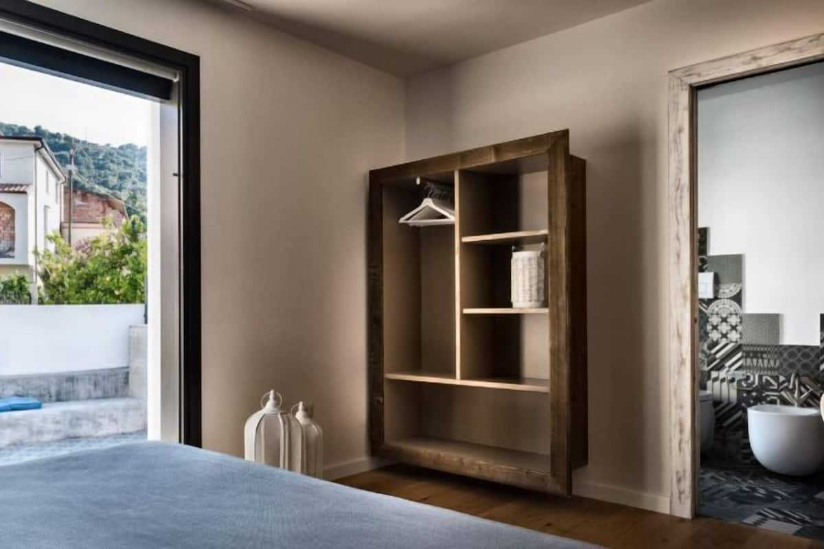 Superior-Doppelzimmer, Balkon, Gartenblick | 1 Schlafzimmer, Daunenbettdecken, Schreibtisch