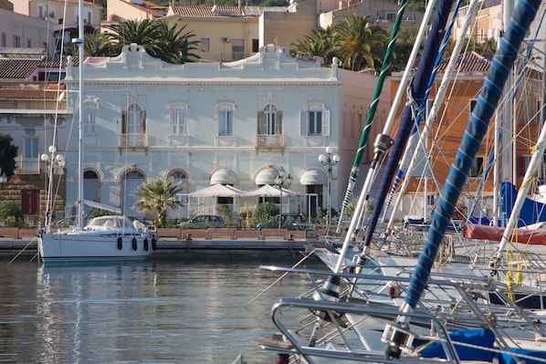 Façade de l’hébergement