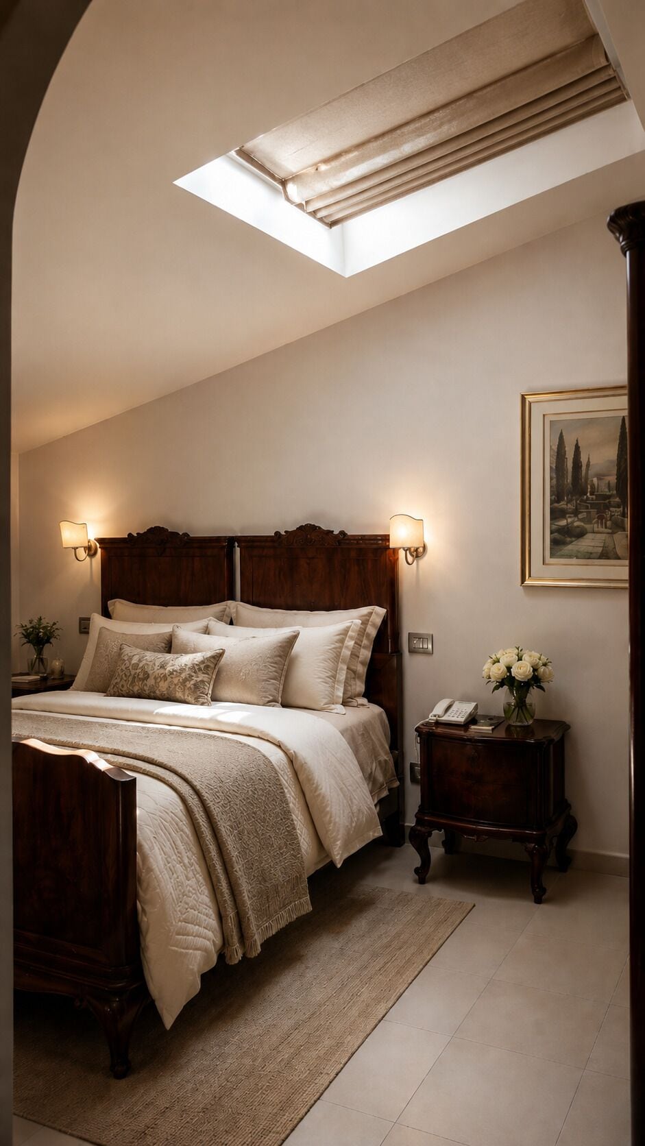 Frette Italian sheets, premium bedding, minibar, in-room safe