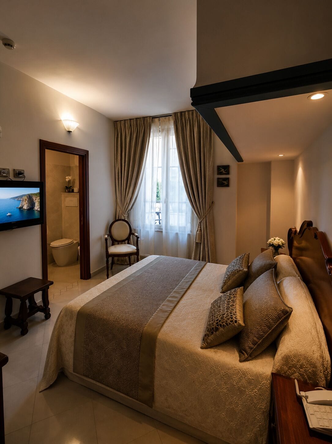 Double Room Plus | Frette Italian sheets, premium bedding, minibar, in-room safe