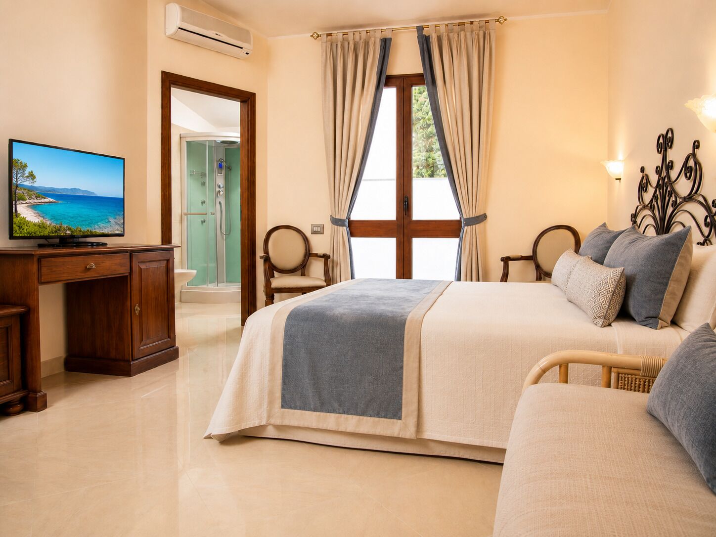 Superior Double or Twin Room | Frette Italian sheets, premium bedding, minibar, in-room safe