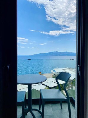 Standard Double Room, Sea View | Balcony - Hotel Nertili (Sarandë)