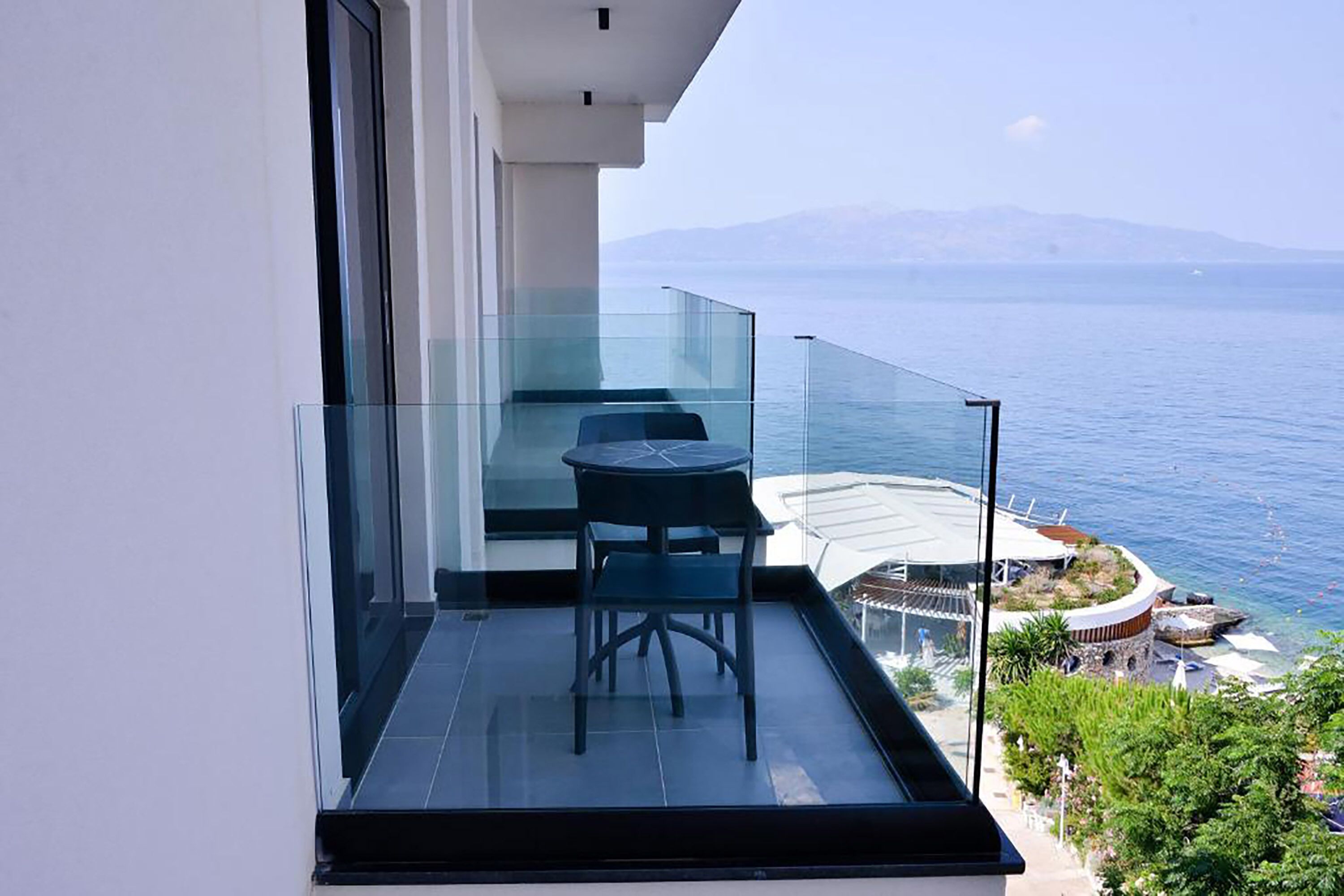 superior double room, sea view | balcony