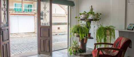 Interior entrance