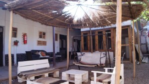 Economy Double Room, Shared Bathroom | Terrace/patio - Hostal Barros Nativo (San Pedro de Atacama)