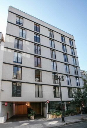 Fassade der Unterkunft