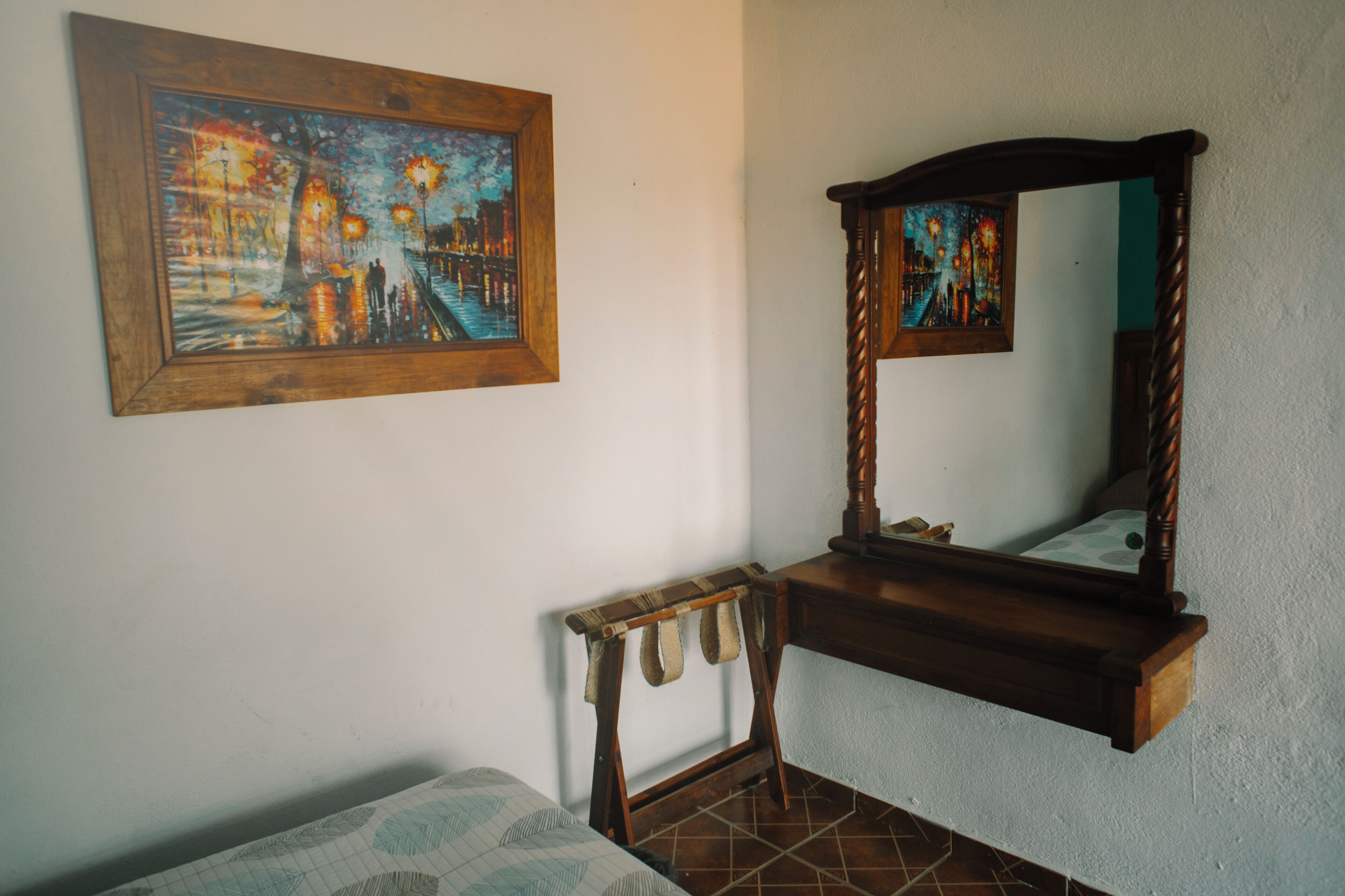 laptop workspace, iron/ironing board, free wifi, bed sheets