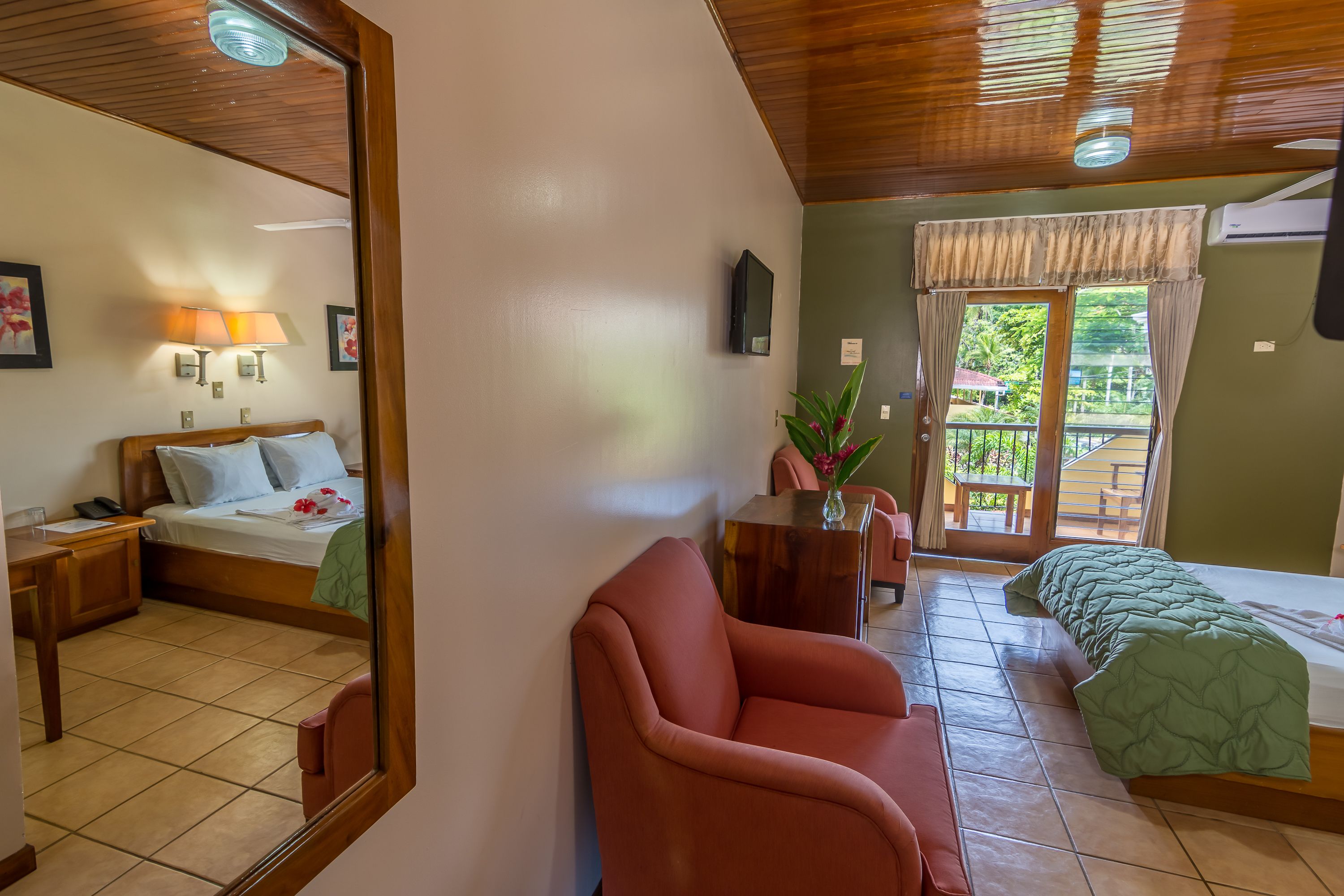 double room, garden view | 1 bedroom, in-room safe, free cots/infant beds, free wifi