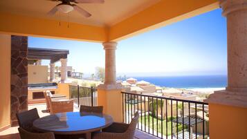 Luxury Villa, 3 Bedrooms, Ocean View | Terrace/patio
