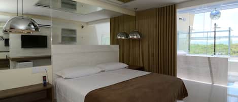 Premier-rum (Super Luxo) | Minibar, skrivbord, ljudisolering och gratis wi-fi