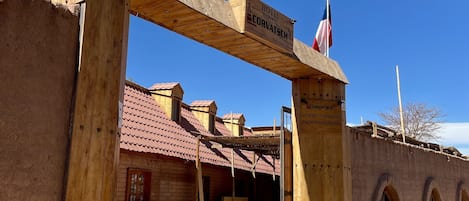 Façade de l’hébergement