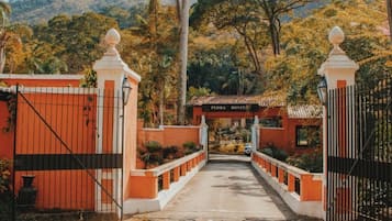 Fassade der Unterkunft