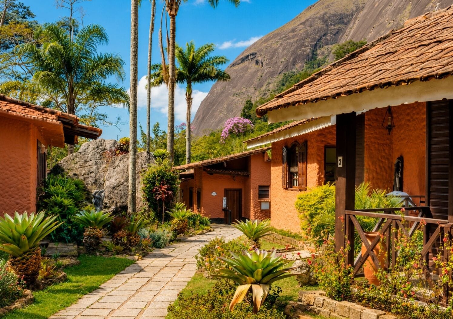 Fachada da propriedade