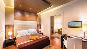 1 chambre, literie de qualité supérieure, minibar