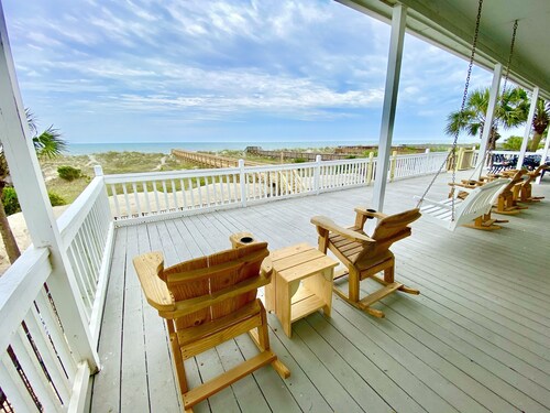 Alennettu talveksi, säästä keväällä ja kesällä! Oceanfront, yksityinen, laaja ranta