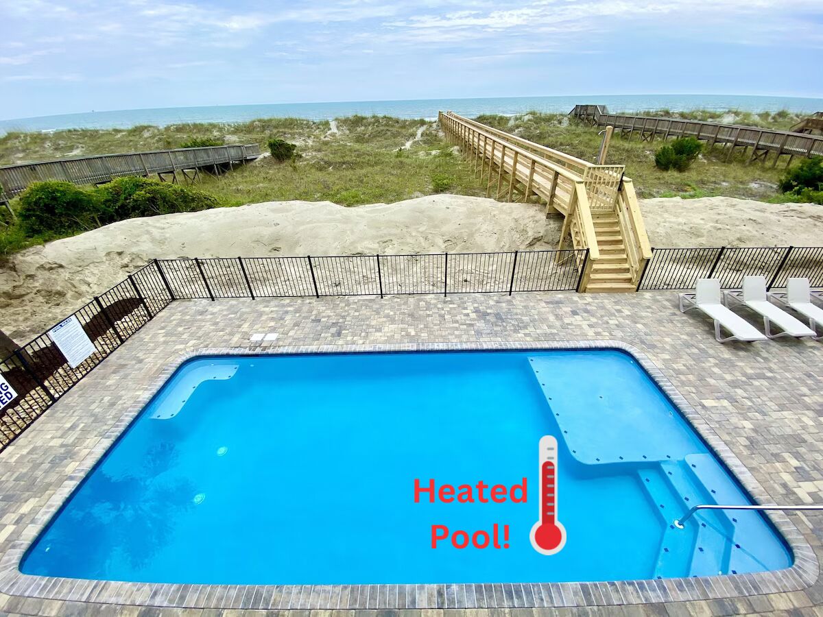 屋外プール、温水プール