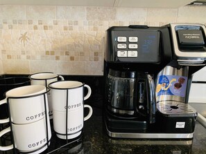 Kaffe och/eller kaffebryggare