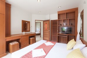 Villa, 2 Bedrooms | 2 bedrooms, in-room safe, desk, iron/ironing board
