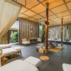 Phòng trị liệu đôi, bồn tắm thủy lực, phòng xông hơi